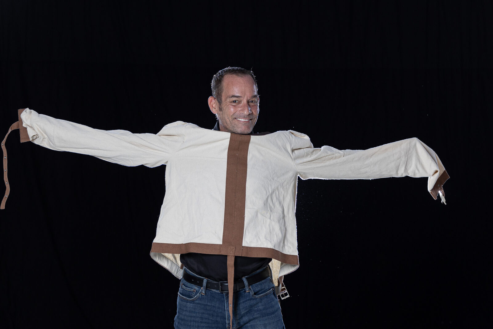 Chad Currin performing Grownup Fun mentalism and comedy on stage